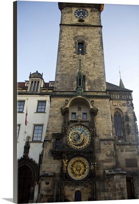 Old Town Hall and The Astronomical Clock, founded in 1338, Historical Center of Prague