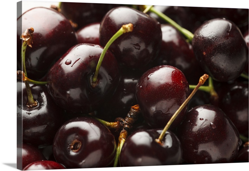 USA, Oregon, Keizer, dark cherries.