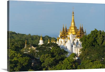 Pagoda On Sagaing Hill, Mandalay, Myanmar