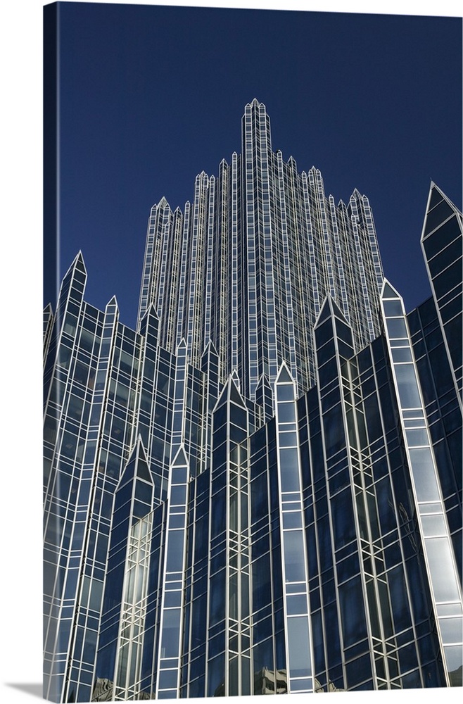 Pennsylvania, Pittsburgh, PPG Place Building Detail.