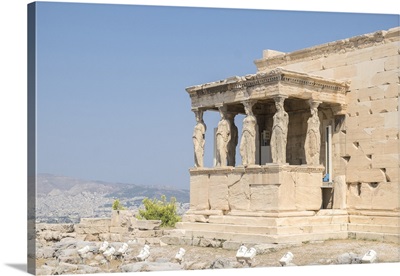 Porch Of The Maidens, Erechtheion, Acropolis, Athens, Greece, Europe