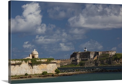 Puerto Rico, Catano, Isla de Cabras, Fuerte San Juan de la Cruz and El Morro Fortress
