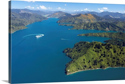 Queen Charlotte Sound, Marlborough Sounds, South Island, New Zealand