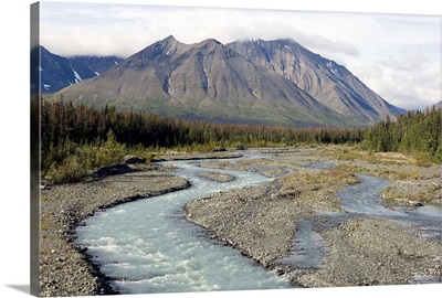 Quill Creek in Yukon Territory, Canada, in the Kluane National Park and Reserve