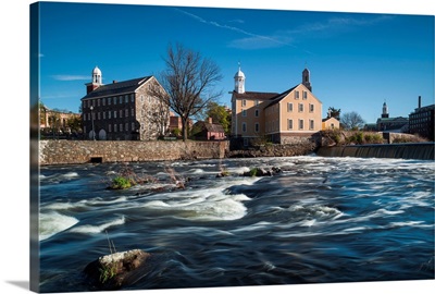 Rhode Island, Pawtucket, First Water-Powered Cotton Spinning Mill In North America