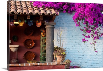 Rooftop In San Miguel De Allende, Mexico