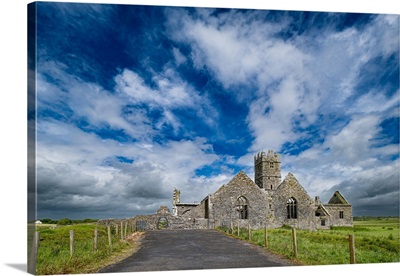 Ross Errily Friary, Located In County Clare, Ireland