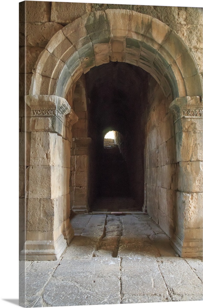 Turkey, West Coast Anatolia, Aydin Province, ruins of Miletus, near the mouth of the Meander River in ancient Caria. Theater.