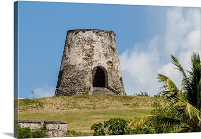 Ruins Of Rust Op Twist Sugar Mill Plantation, St, Croix, US Virgin Islands