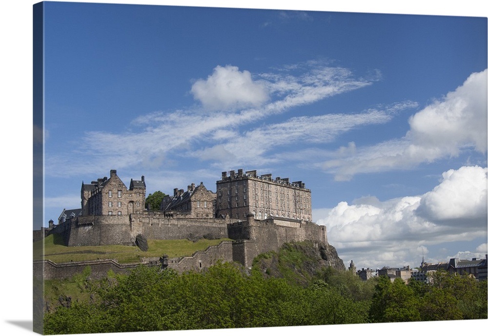 Scotland, Edinburgh. Historic Edinburgh Castle Wall Art, Canvas Prints ...