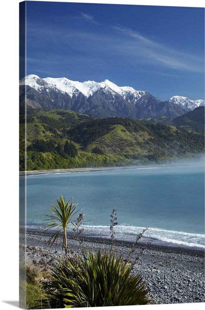 Seaward Kaikoura Ranges, Mangamaunu, near Kaikoura, Marlborough, South Island, New Zealand.