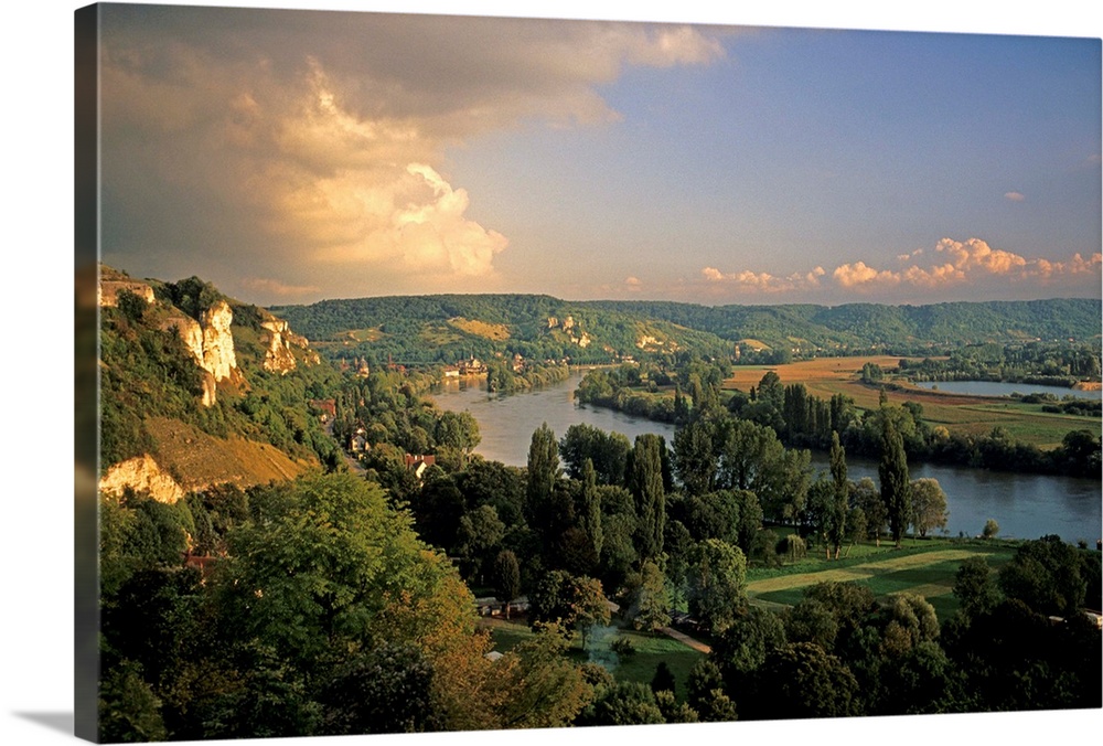 Seine River Valley, Les Andelys, Normandy, France