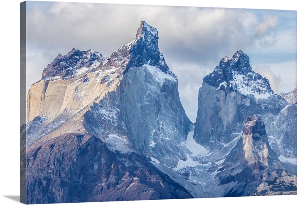 South America, Chile, Patagonia. The Horns mountains.