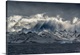 image thumbnail of South Georgia Island. Opening in clouds and Virga reveal the mountainous and glaciated landscape.