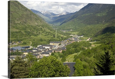 Spain, Catalonia, Aran Valley, Vielha. Ski Resort Area In The Pyrenees