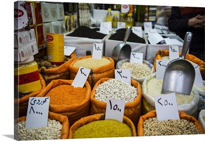 Spices in the Bazaar of Sulaymaniyah, Iraq, Kurdistan