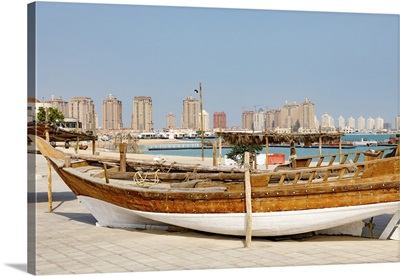 State Of Qatar, Doha, Traditional Dhow