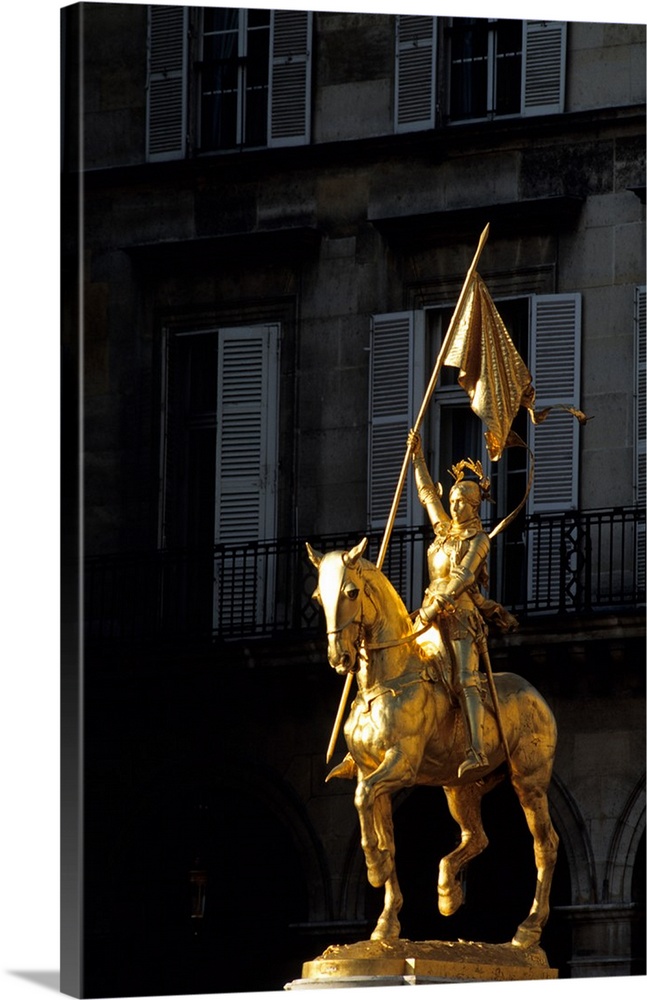 Statue of Joan of Arc; Place des Pyamides; Paris; France