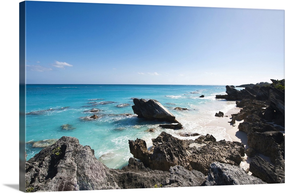 Stonehole Bay beach, Bermuda.