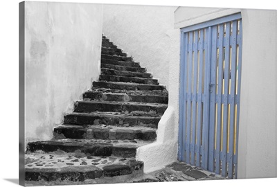 Street Stairs, Oia, Santorini, Greece