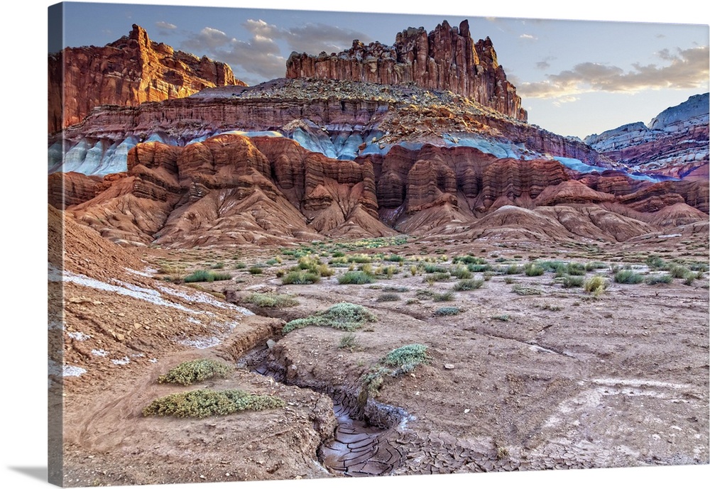 Sunrise at Capitol Reef National Park.