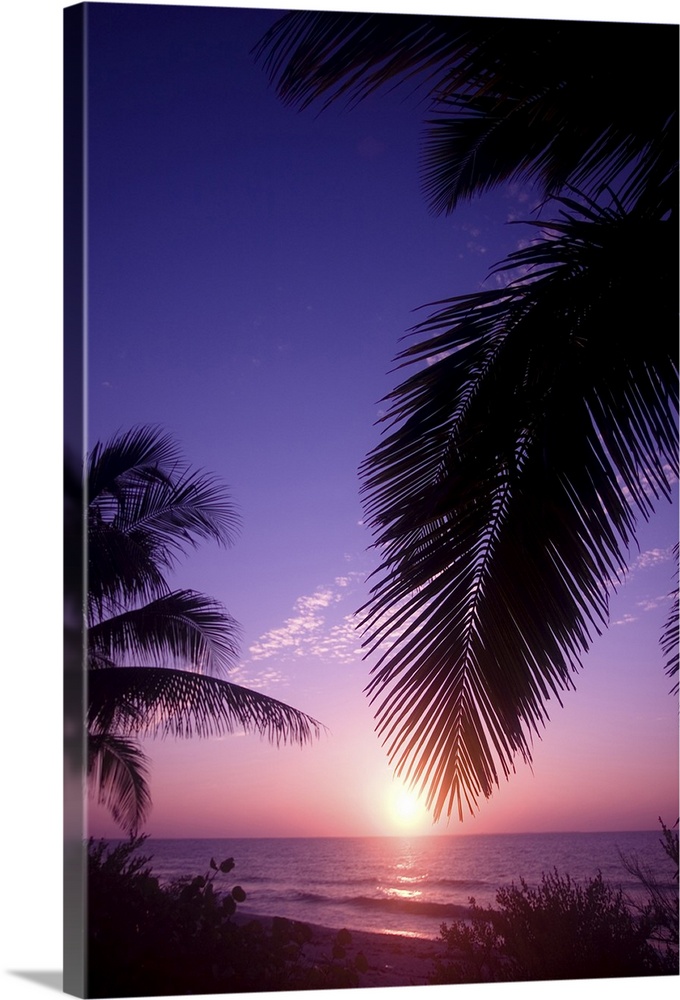 Sunset West End, Cayman Brac, Cayman Islands, Caribbean.