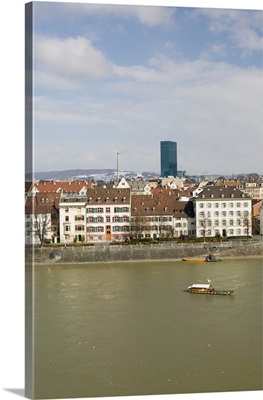 Switzerland, Basel: Basel And Rhine River
