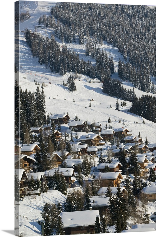 SWITZERLAND-Wallis/Valais-VERBIER:Ski Resort / Winter Town