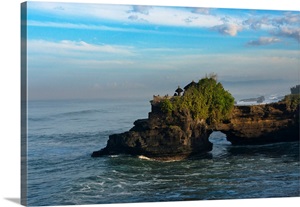 Tanah Lot at sunrise, Bali island, Indonesia image thumbnail
