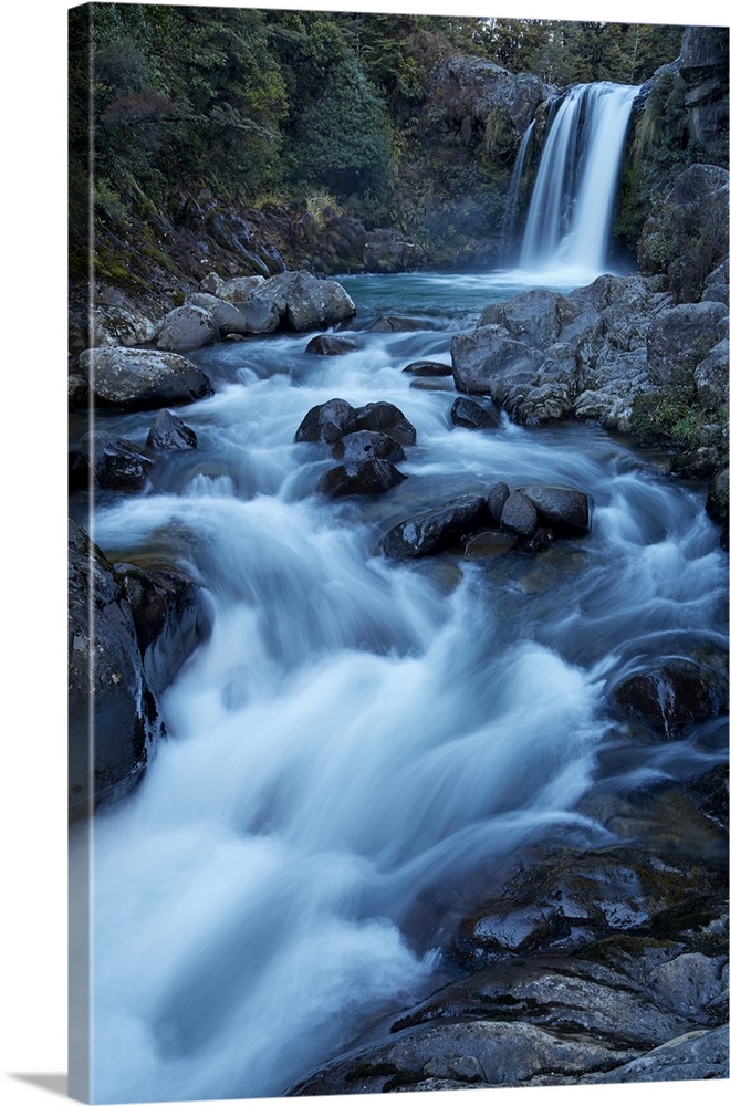 Tawhai Falls, Whakapapanui Stream, Tongariro National Park, Central Plateau, North Island, New Zealand