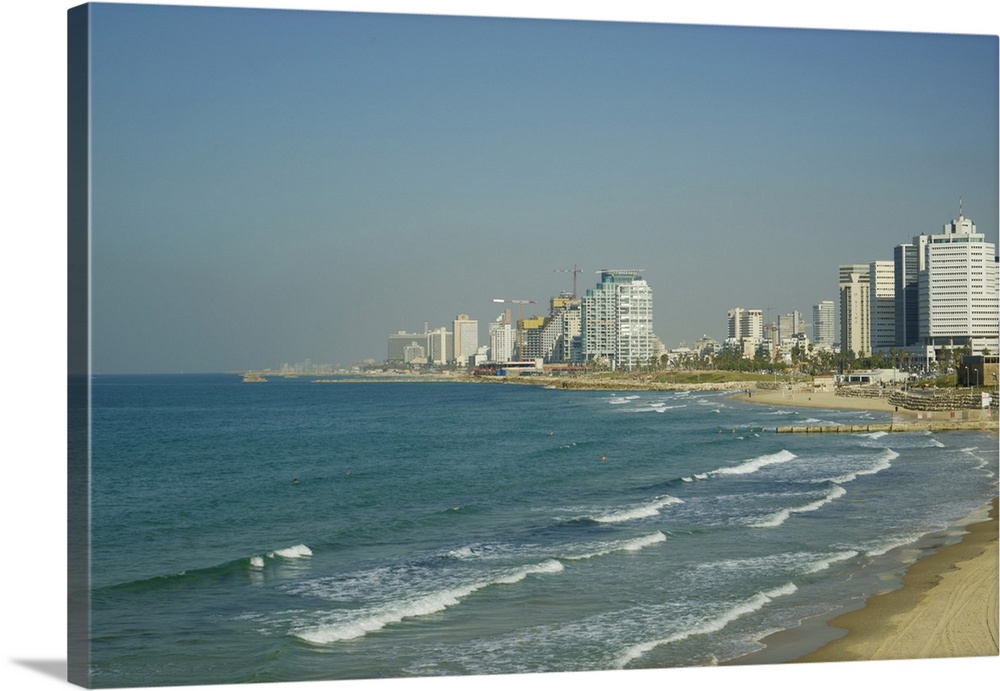 Israel, Tel Aviv: along the coastline, beach,
