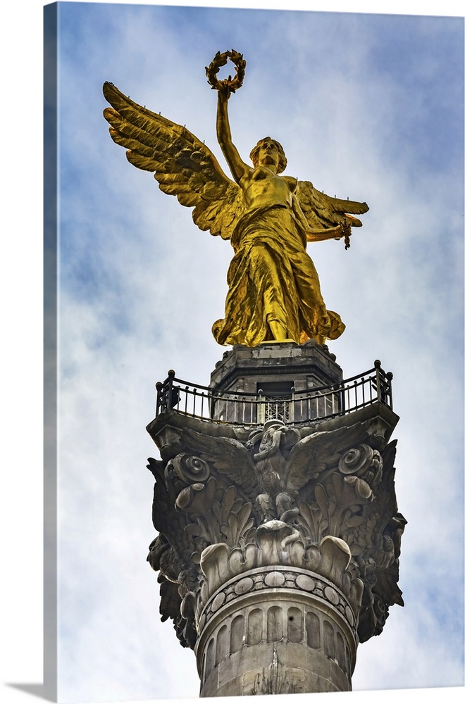 The Angel of Independence, Mexico City, Mexico. Built in 1910 celebrating it's Independence of 1821.