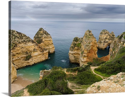 The Coast Of The Algarve, Portugal