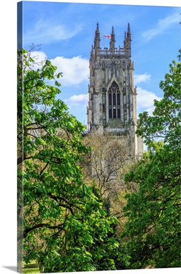 The English Gothic Style Cathedral And Church Of Saint Peter In York, Yorkshire