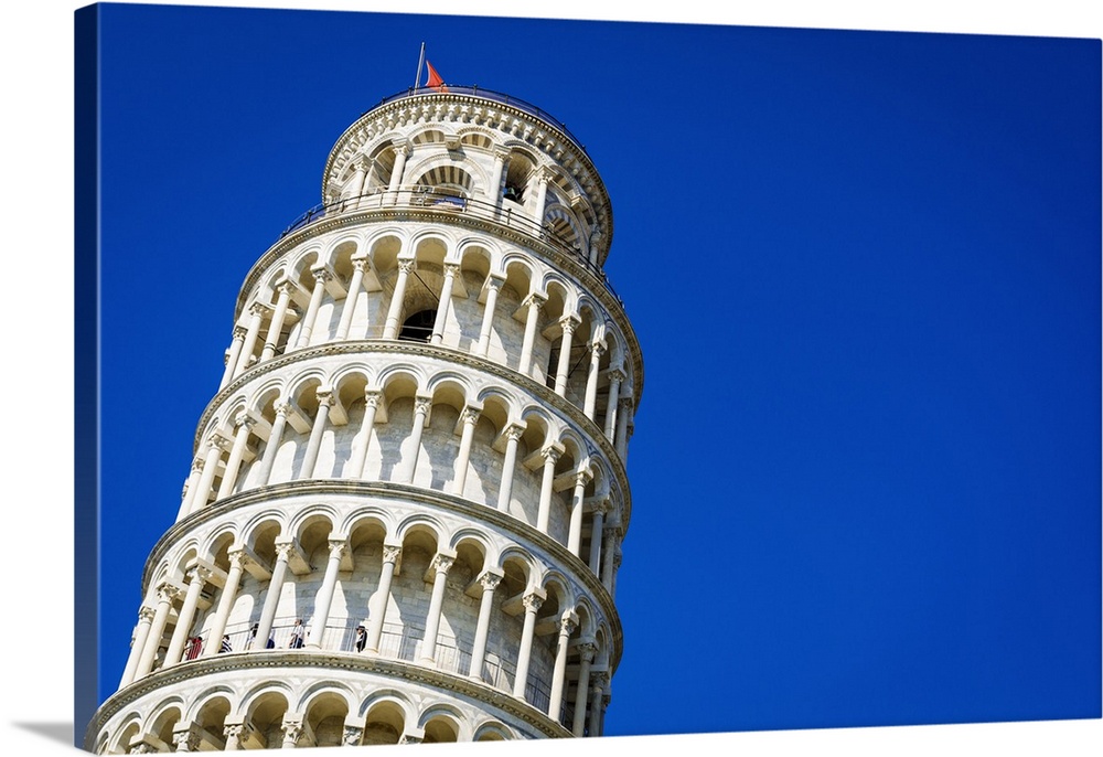 The Leaning Tower of Pisa, Pisa, Tuscany, Italy.