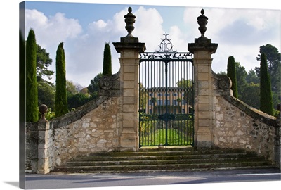 The Mas chateau, Mas La Chevaliere, Languedoc, France