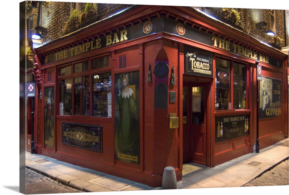 The Temple Bar pub, Temple Bar, Dublin.