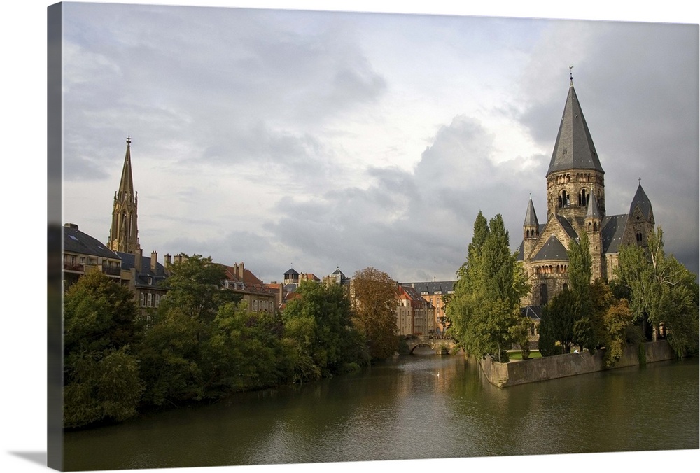 The Temple Neuf in Metz, France.