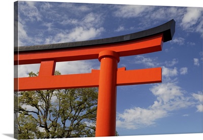 Torii Gate At Fushimi-Inari-Taisha Shinto Shrinein Kyoto, Japan