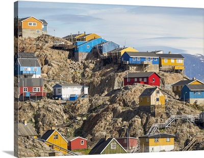 Town Of Uummannaq, Northwest Greenland