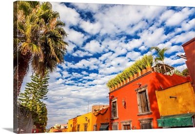 Town Street, Tourists Hotels, San Miguel De Allende, Mexico