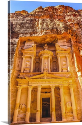 Treasury, Petra, Jordan, Treasury Built By Nabataeans In 100 Bc