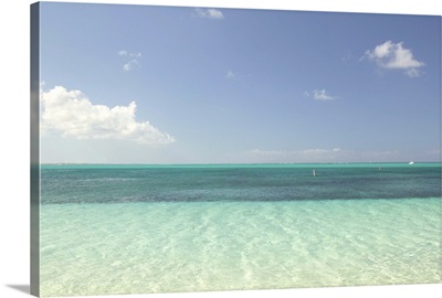 Turks and Caicos, Providenciales island, Grace Bay, Grace Bay Beach view