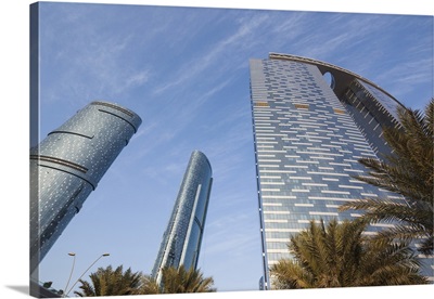 UAE, Abu Dhabi, Al Reem Island, New Development Area, Gate Towers