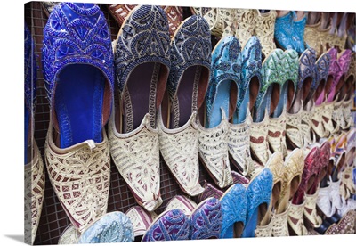 UAE, Dubai, Deira, Souvenir Traditional Slippers