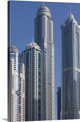 UAE, Dubai, Dubai Marina, High Rise Buildings
