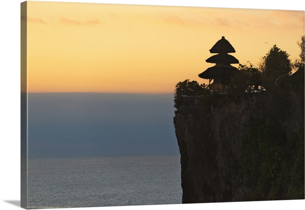 Uluwatu Temple on the cliff, Bali island, Indonesia.