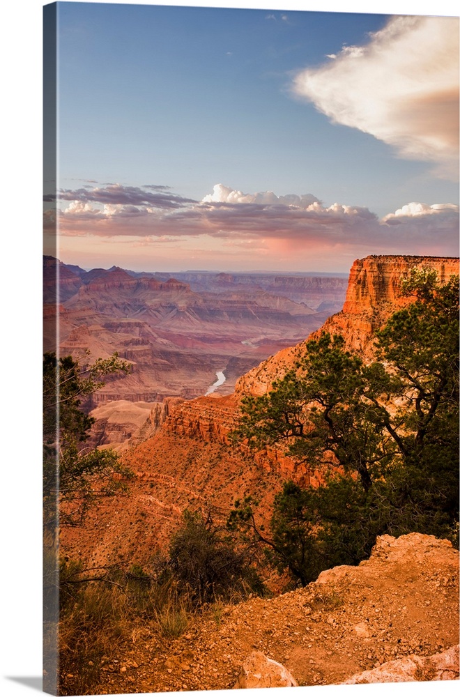 USA, Arizona,Grand Canyon, Grand Canyon National Park south rim.