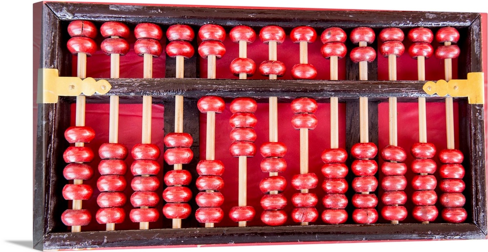 USA, Arizona, Phoenix. Chinese abacus close-up.