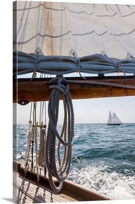 USA, Massachusetts, Cape Ann, Gloucester, schooner sailing ships